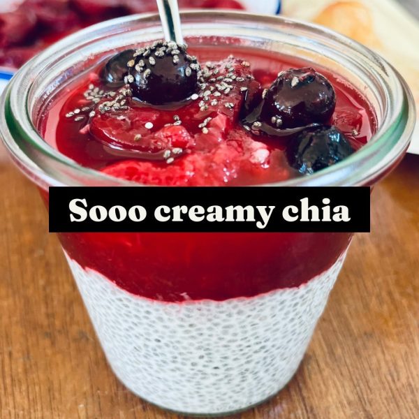 Ah, love  a REALLY creamy chia pudding, for breakfast or des