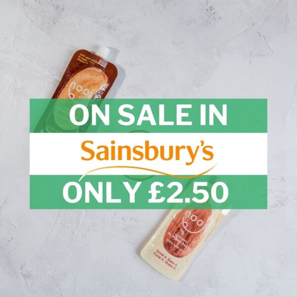 Exciting news! We're on sale in Sainsbury's for a limited ti