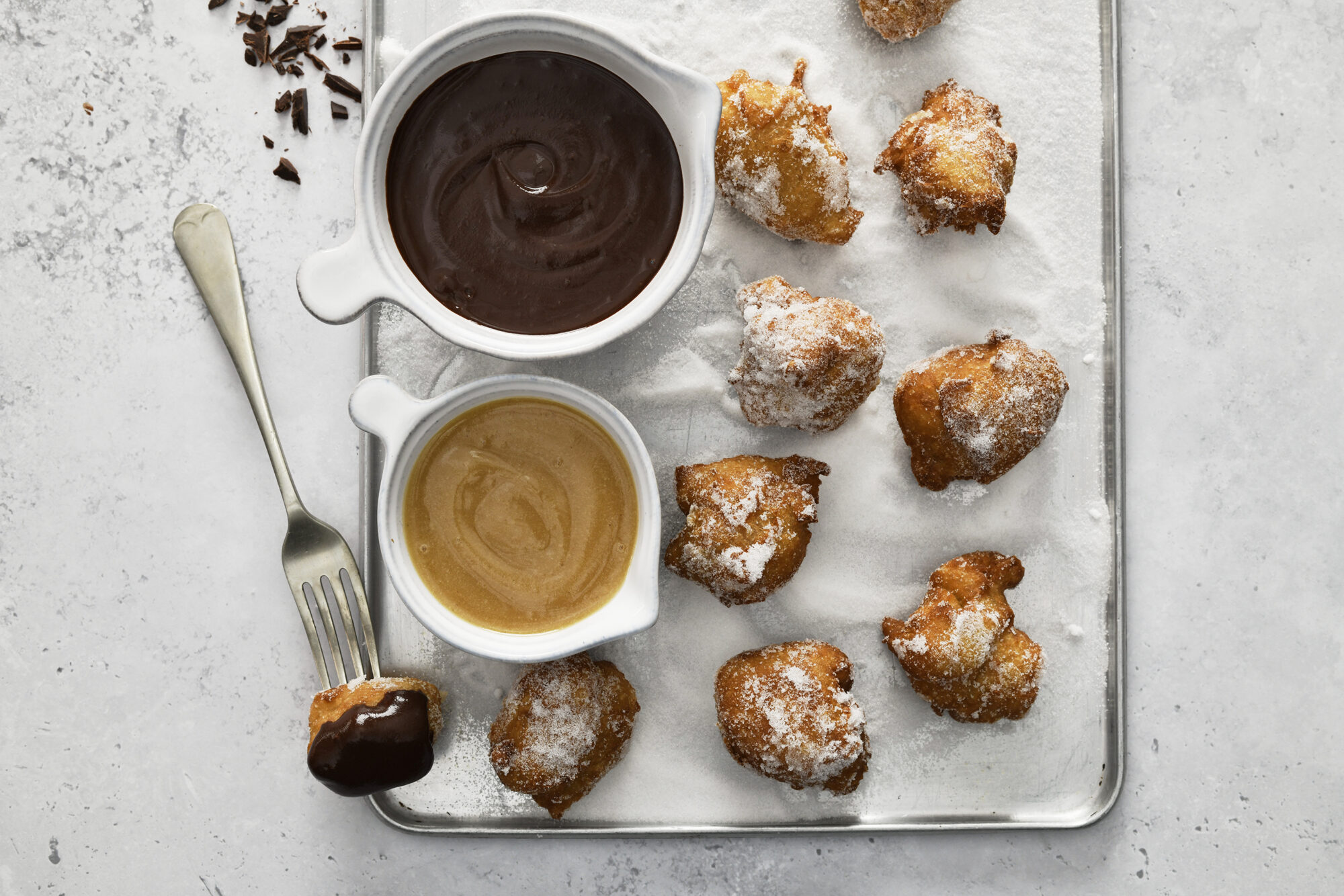 Salted Caramel Sauce & Chocolate Sauce • nooj