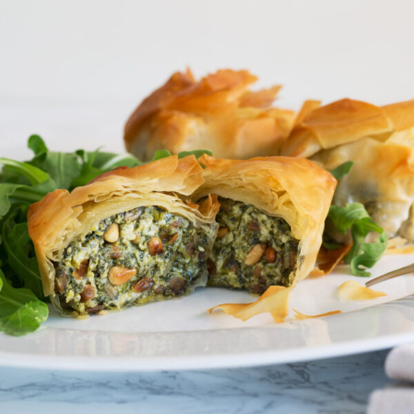 photo of nooj recipe spinach filo pies